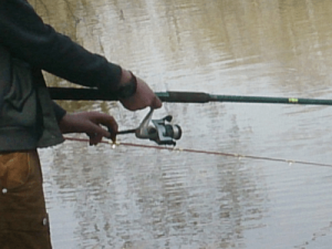 Fishing at Billys Lake